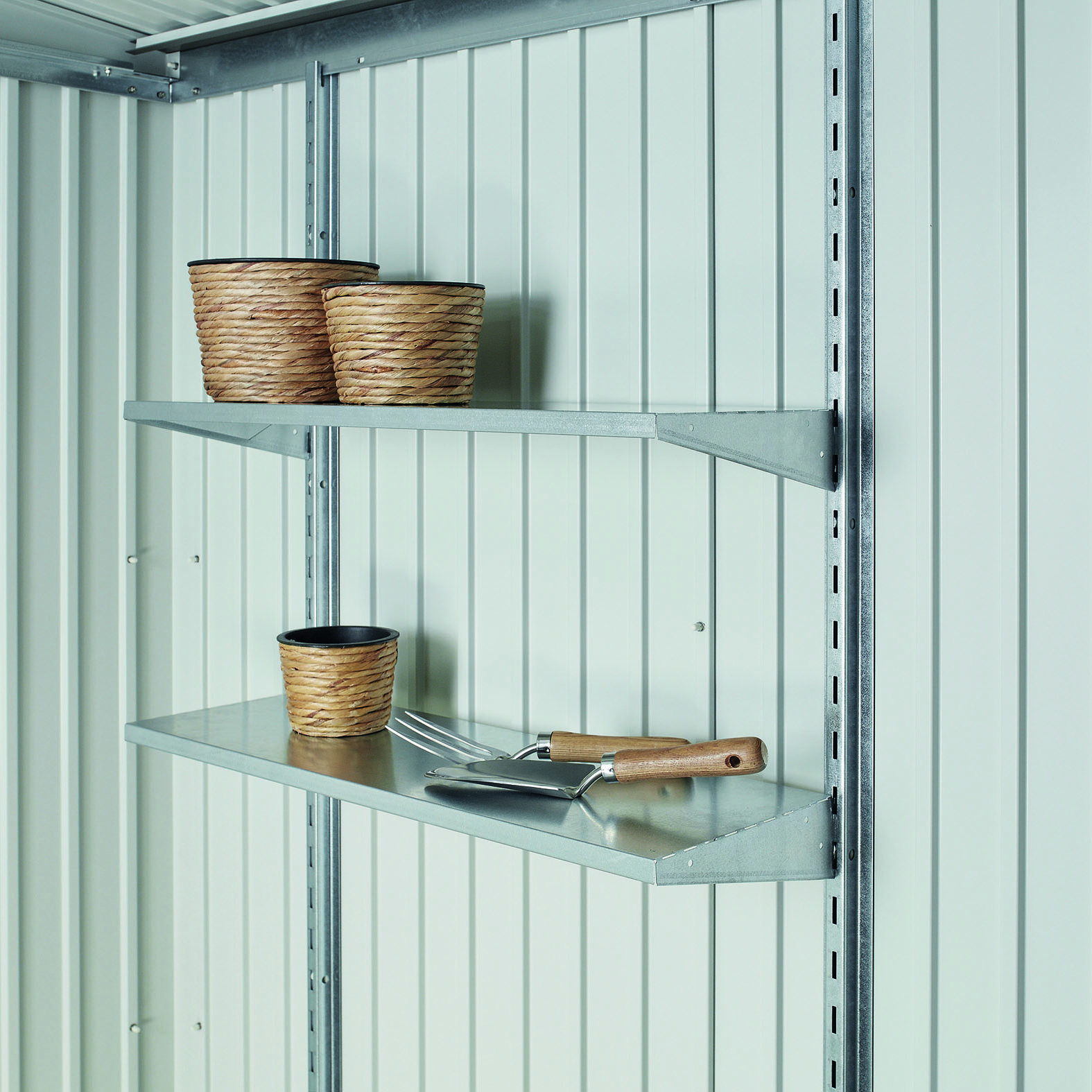 Hyllesett Biohort til Redskapsbod 4 pk