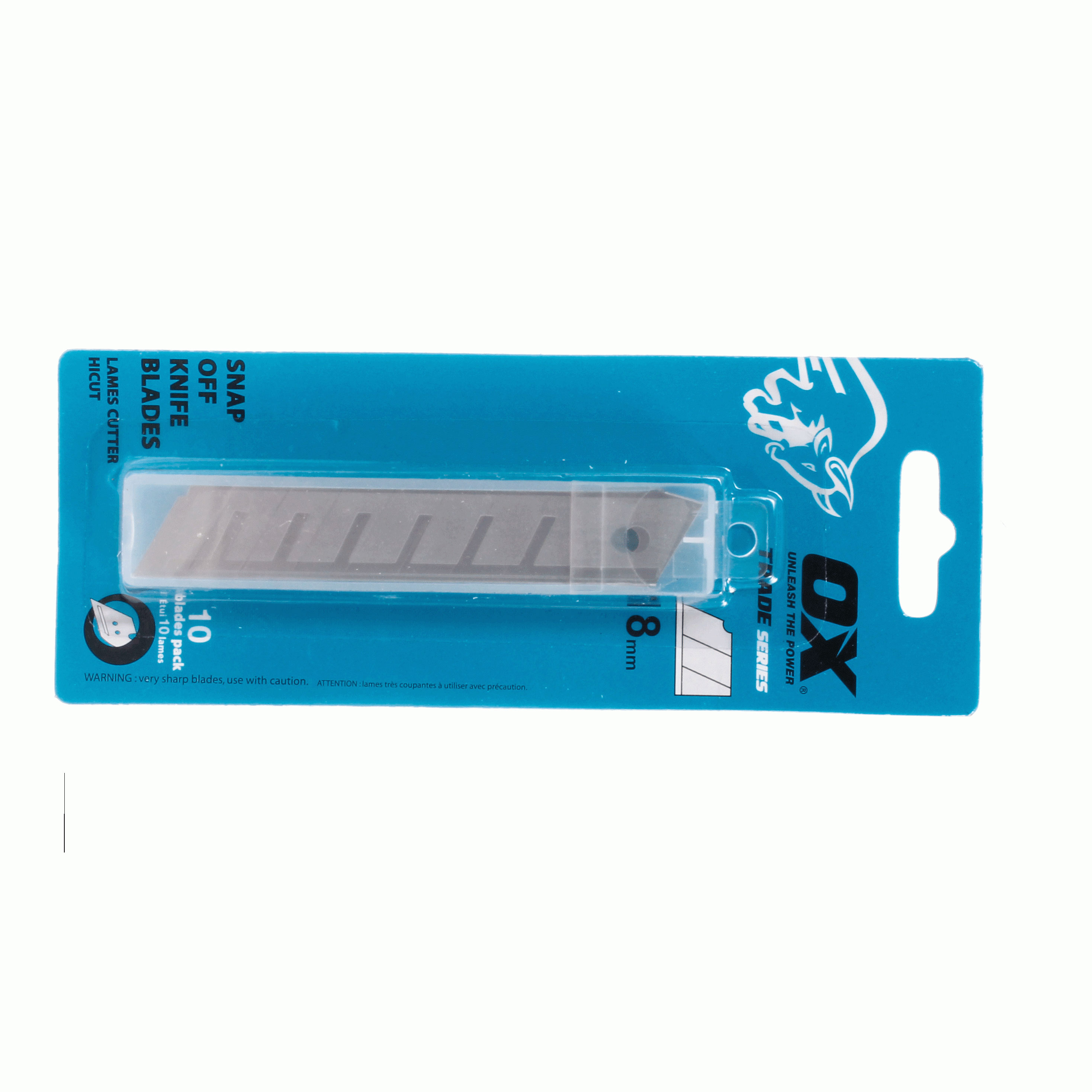 Reservbrytblad OX Tools 18mm 10-Pack
