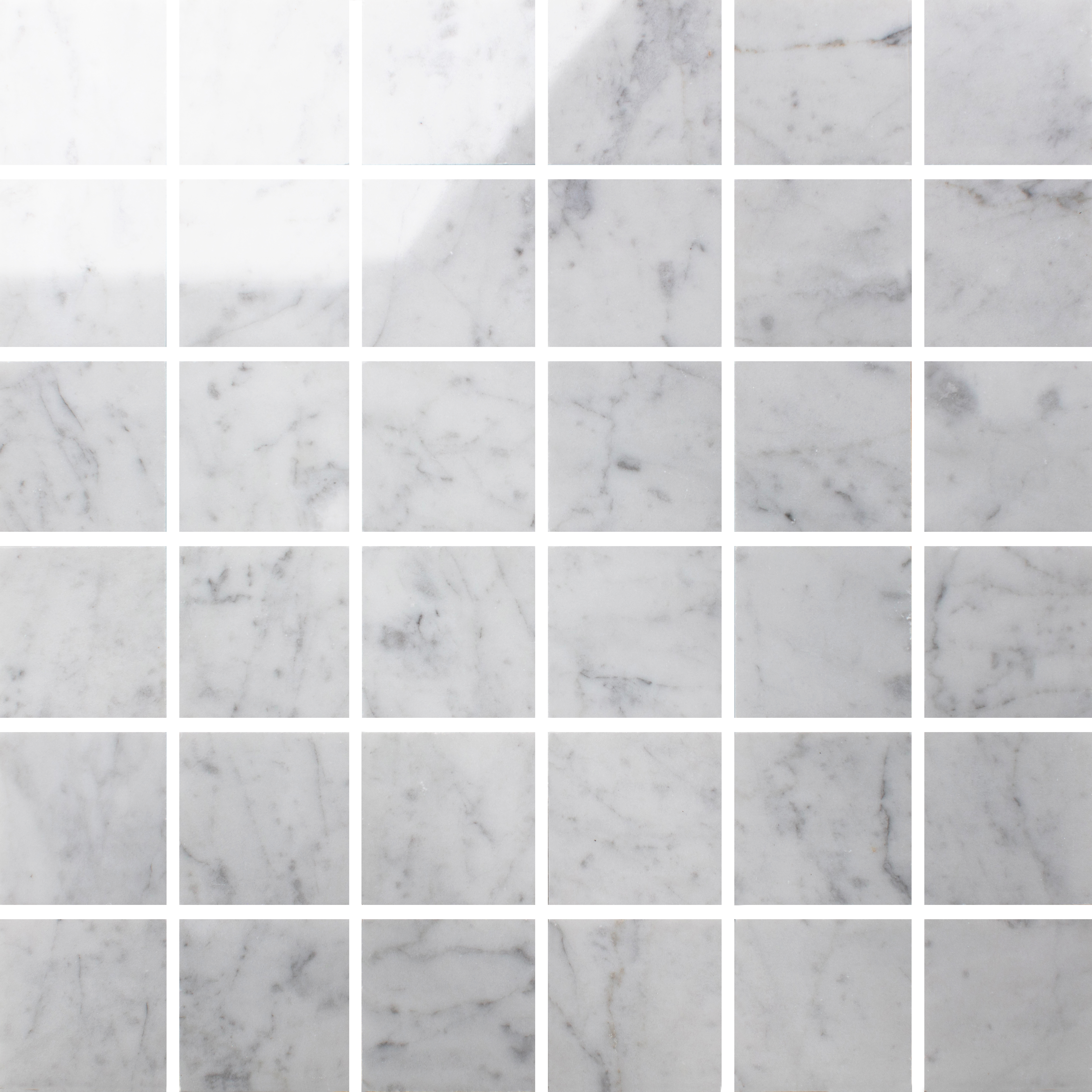 Marmor Arredo Carrara C Polished Vit 5×5 cm