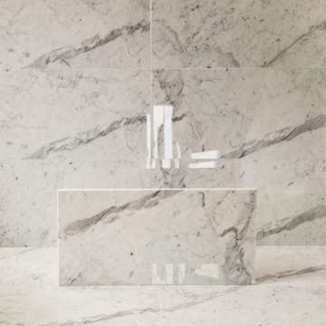 Marmor Arredo Carrara C Polerad Vit 30x60 cm