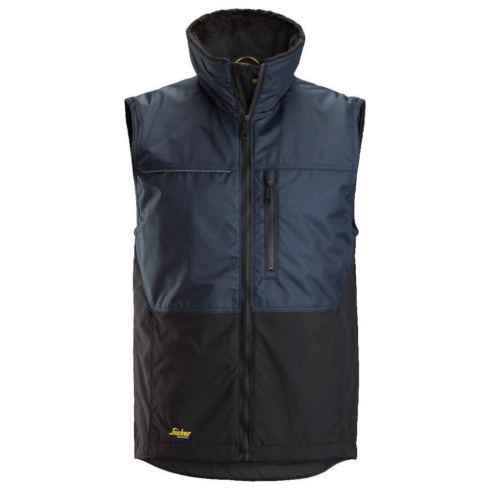 Vinterväst Snickers Workwear AllroundWork Storlek: S, Färg: Navy\Black