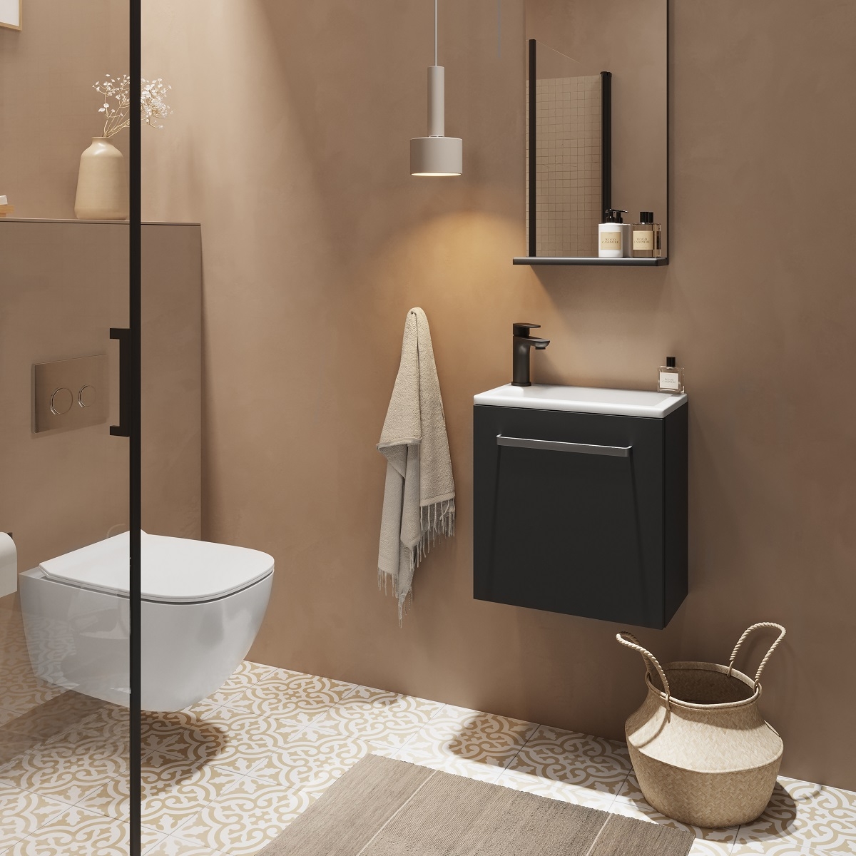 Vegghengt Toalett Bathco Sintra