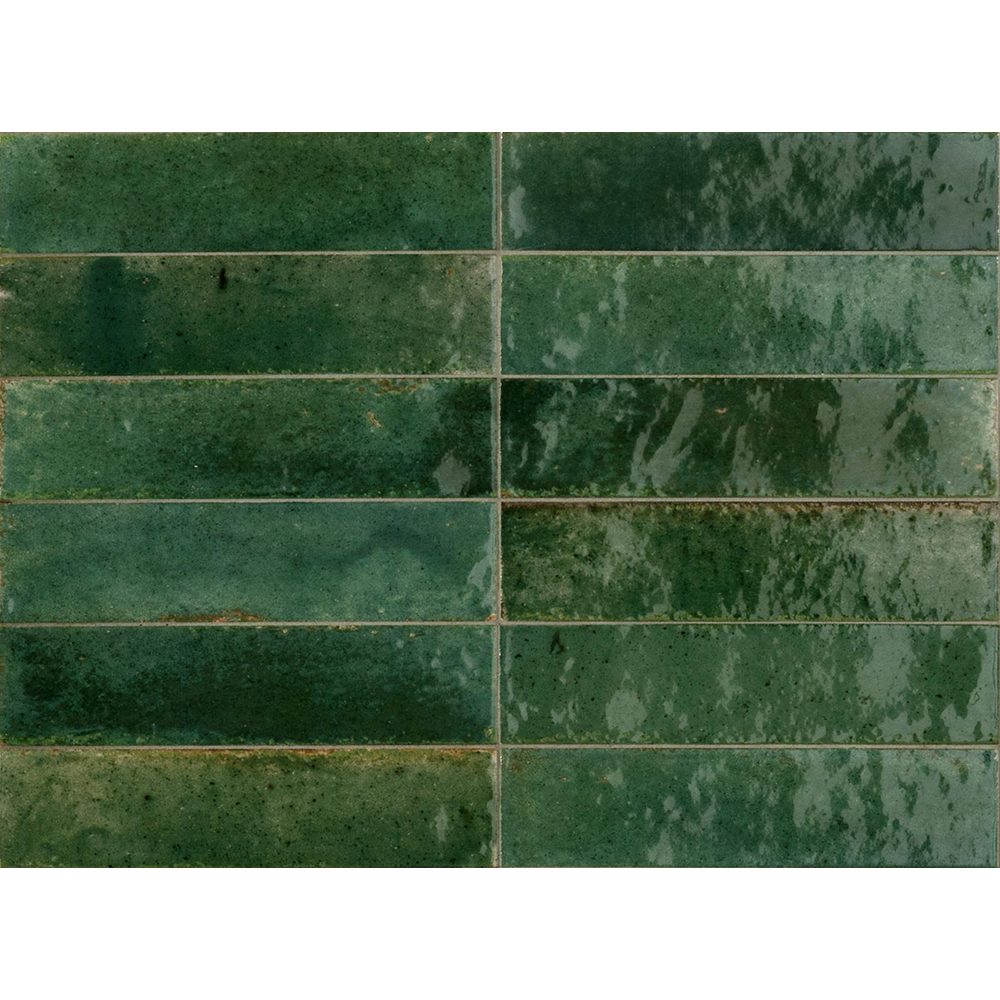 Kakel Marazzi Group Lume Grön 6×24 cm