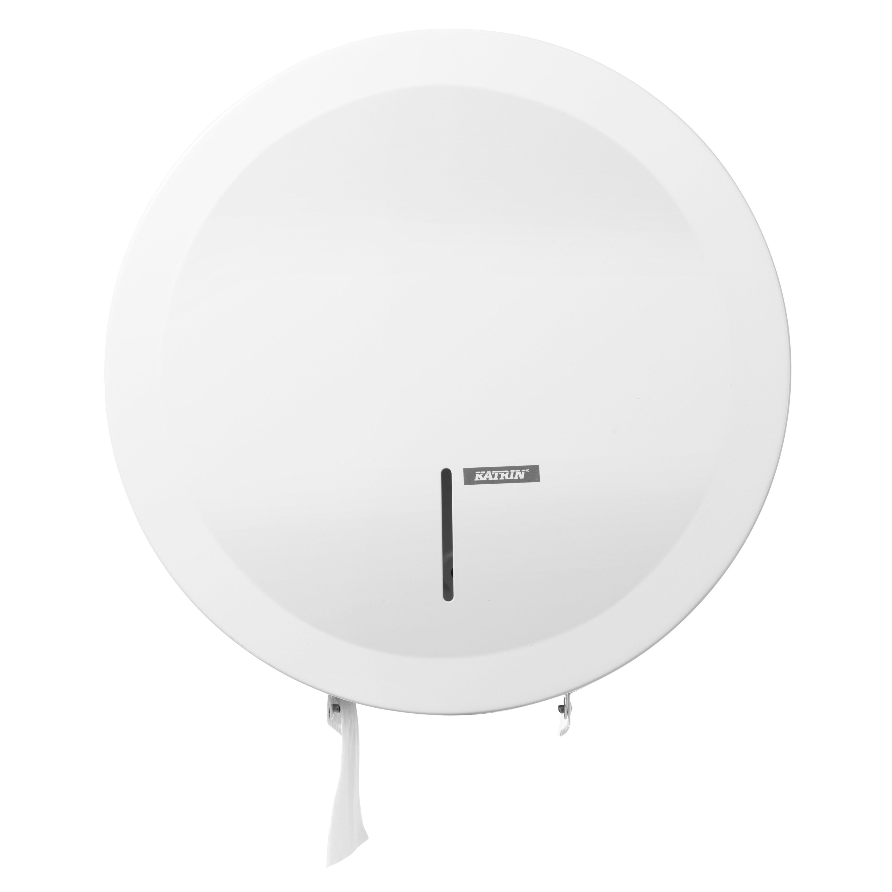 Toalettpapirholder Katrin Gigant Hvit Metall