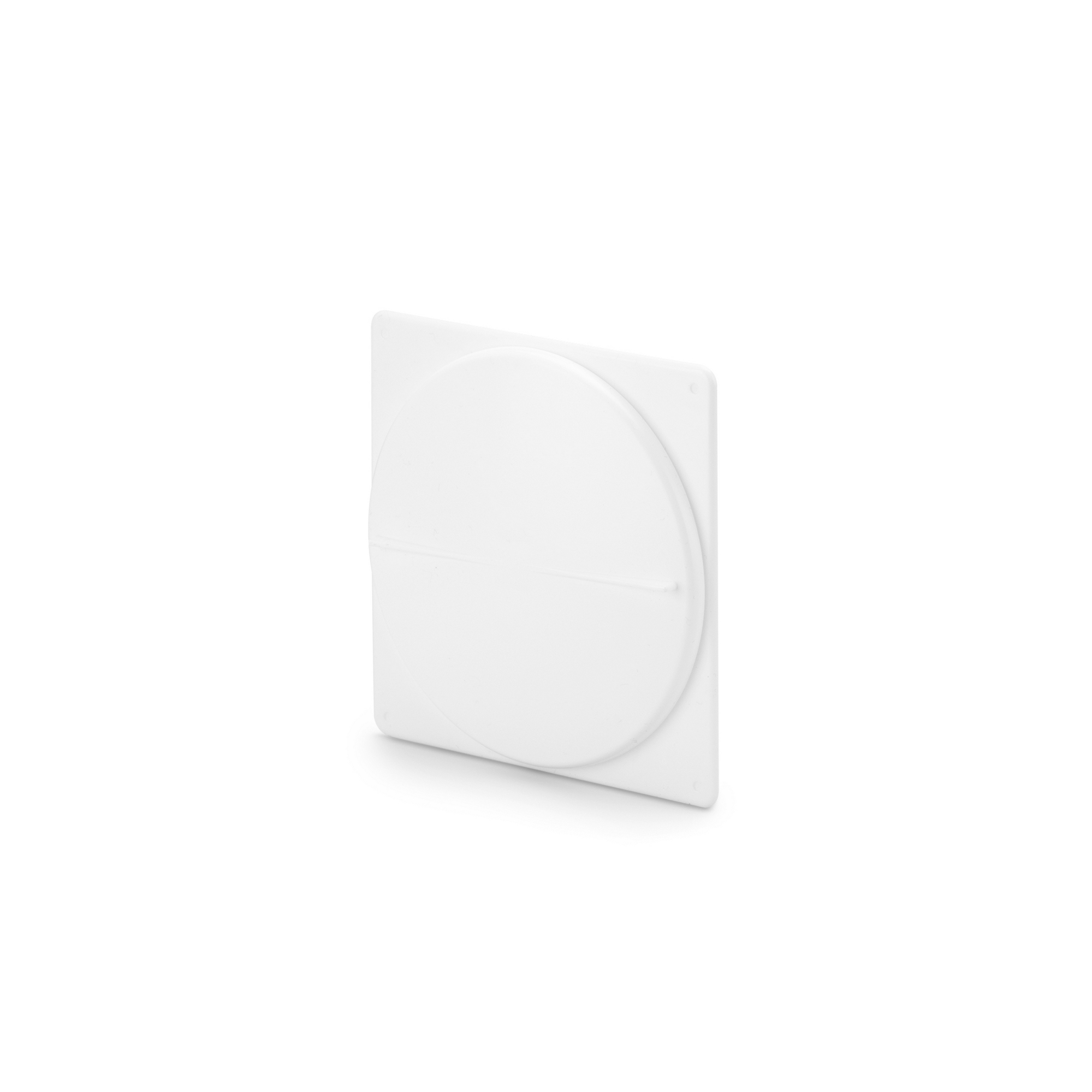 Tallerkenventil Fresh Rund med Fyrkantig Ram