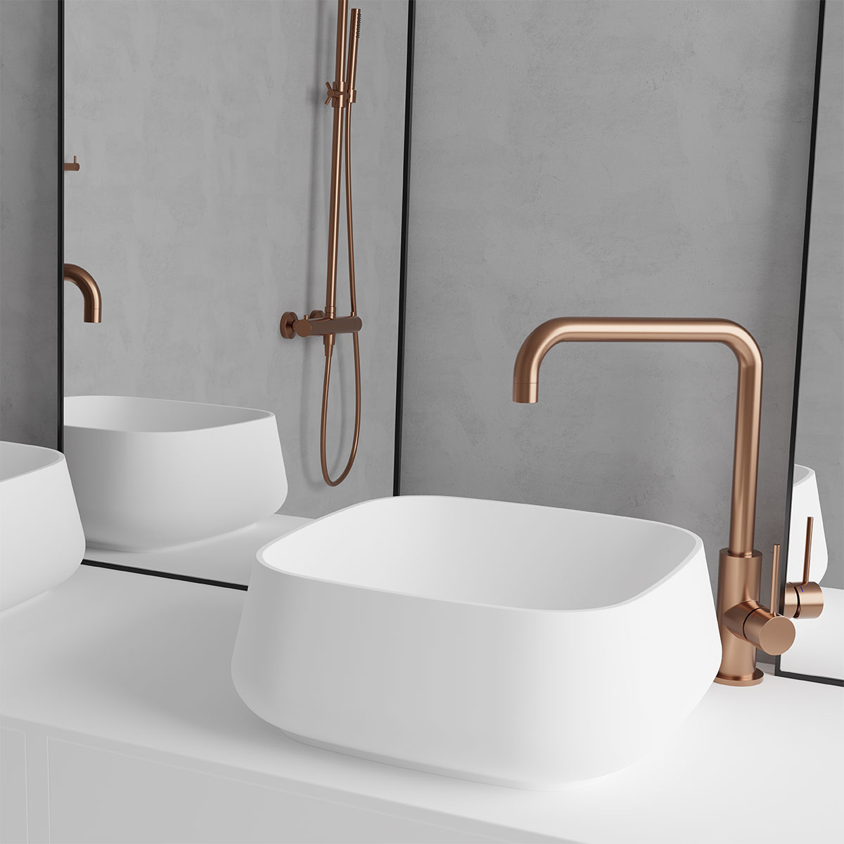 Kjøkkenbatteri Scandtap Steel Mood Rustfritt stål