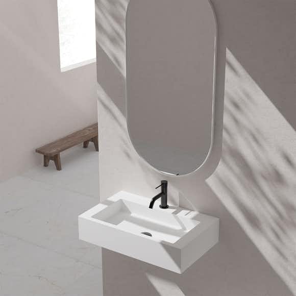 tvättställspaket scandtap solid sw1