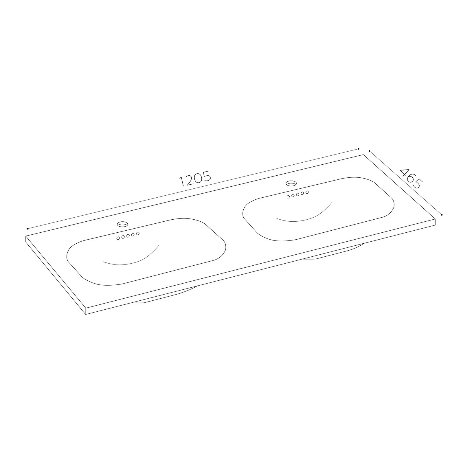 Servant Marmorline Nice 120 Dobbel