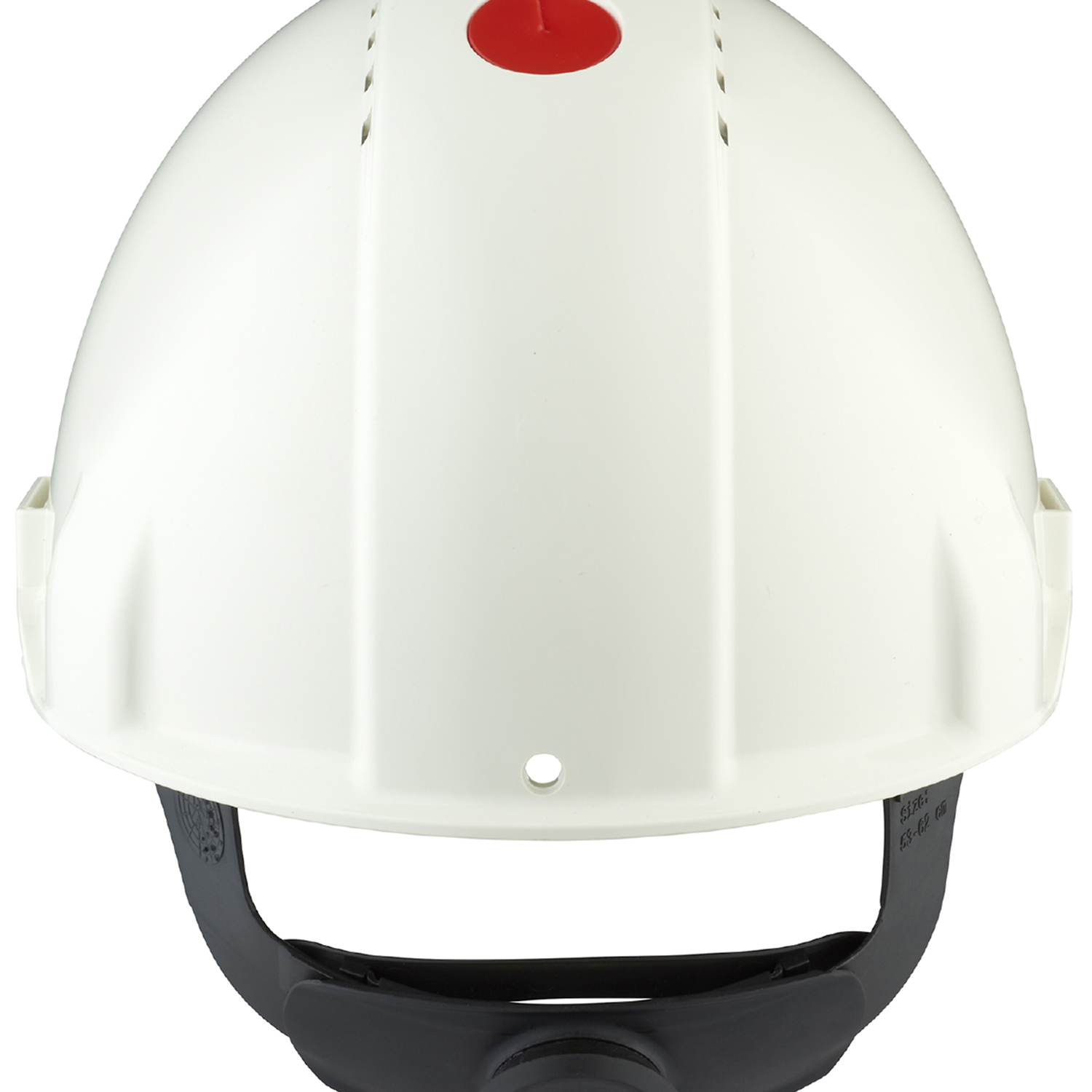 Skyddshjälm Peltor G3000 med UV-Indikator med rattjustering Färg: Vit/Röd