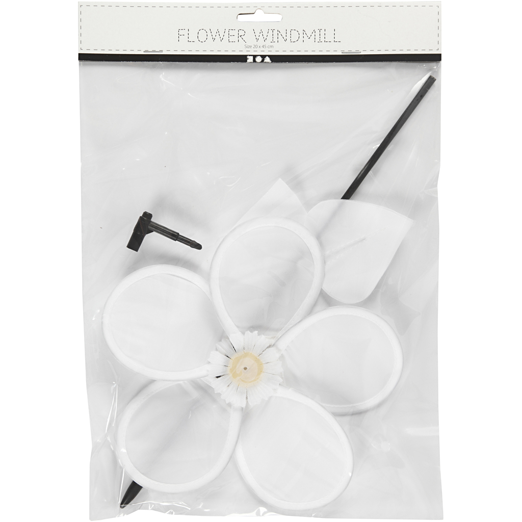Blomstervindmølle Creativ Company 20 cm 1 stk