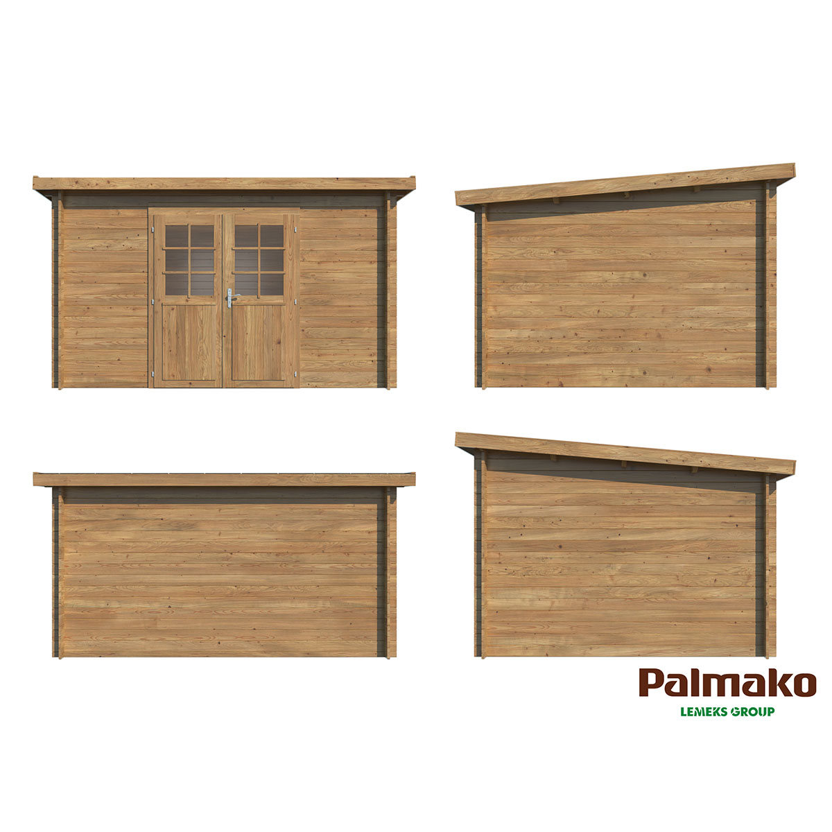 Hytte Palmako Alice 9,3 m2 (inv. 9,0 m2)