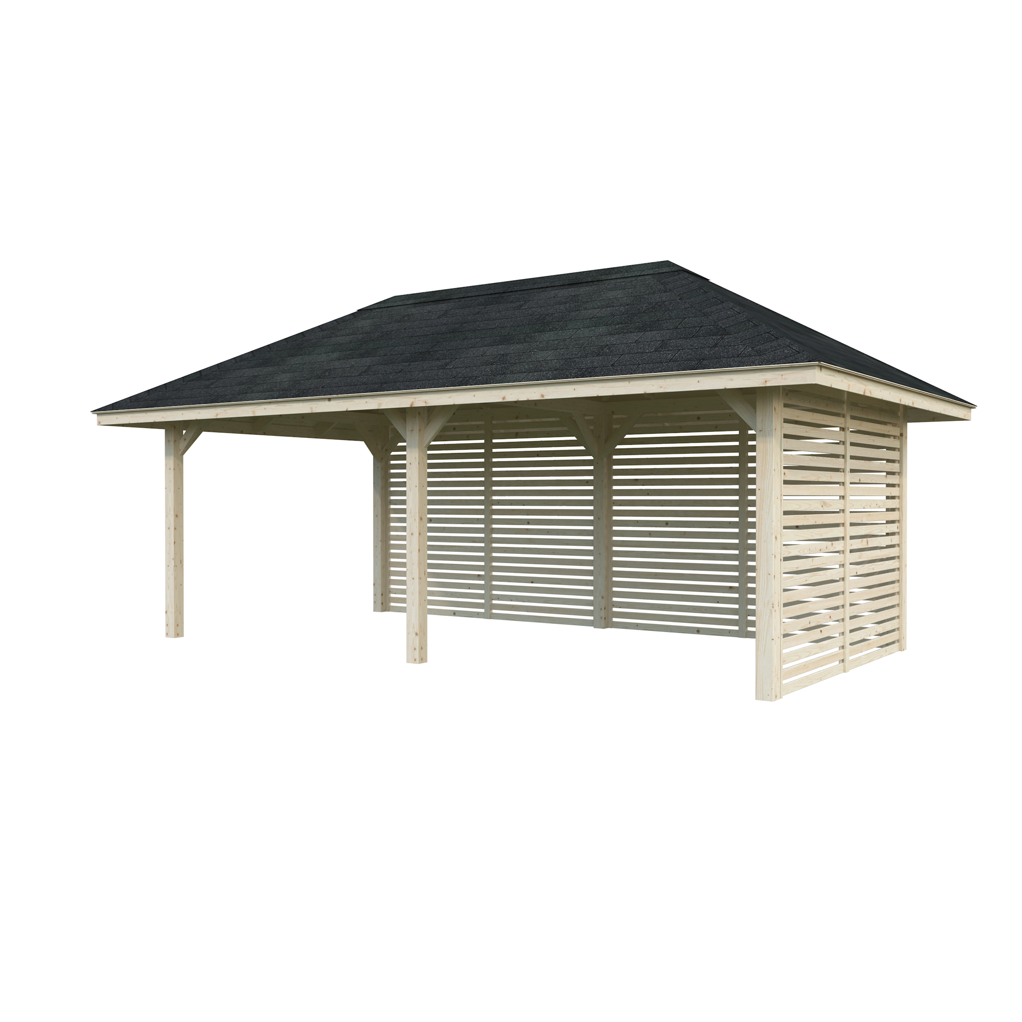 Paviljong Palmako Bianca 16,6 m2 Sett 109