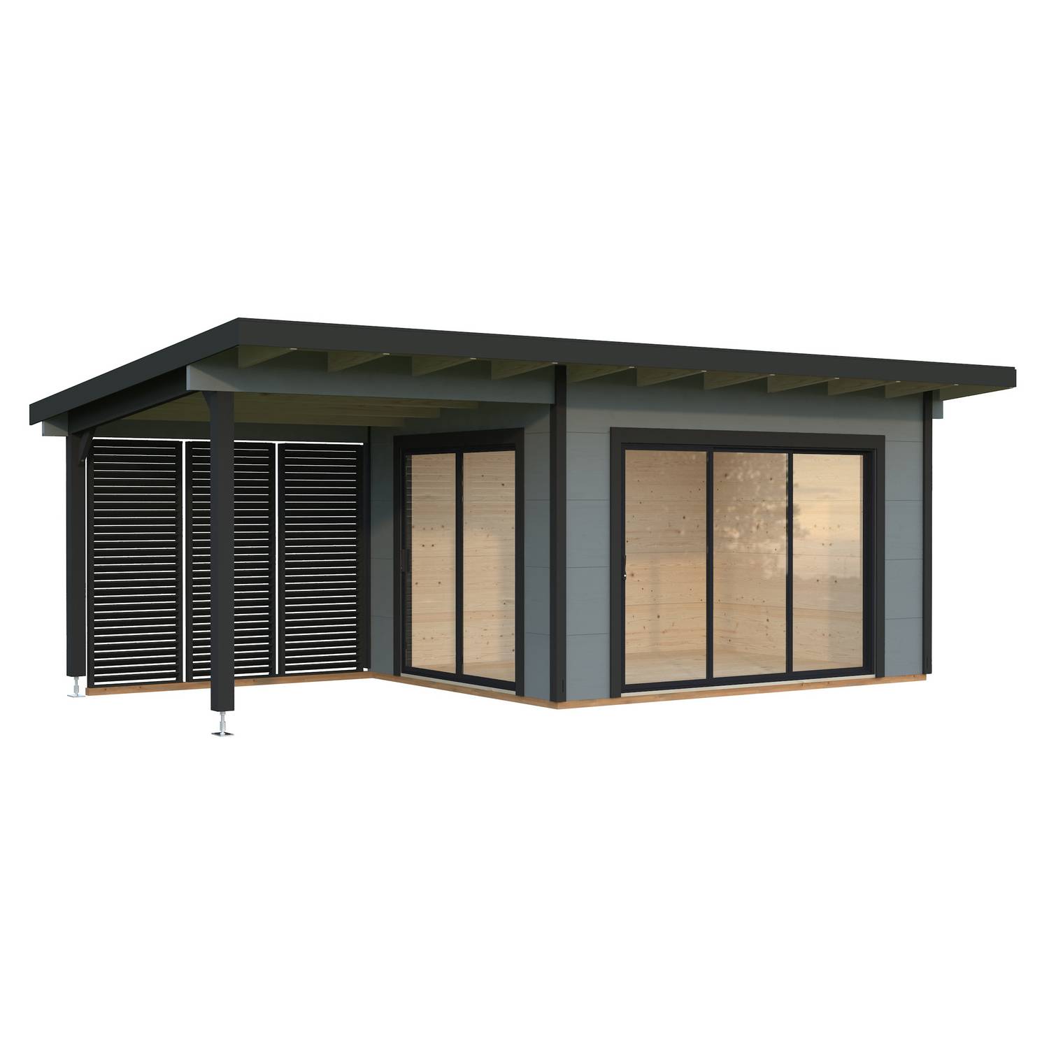 Hagestue Palmako Grace 11,2 + 8,2 m2 Slide Plus