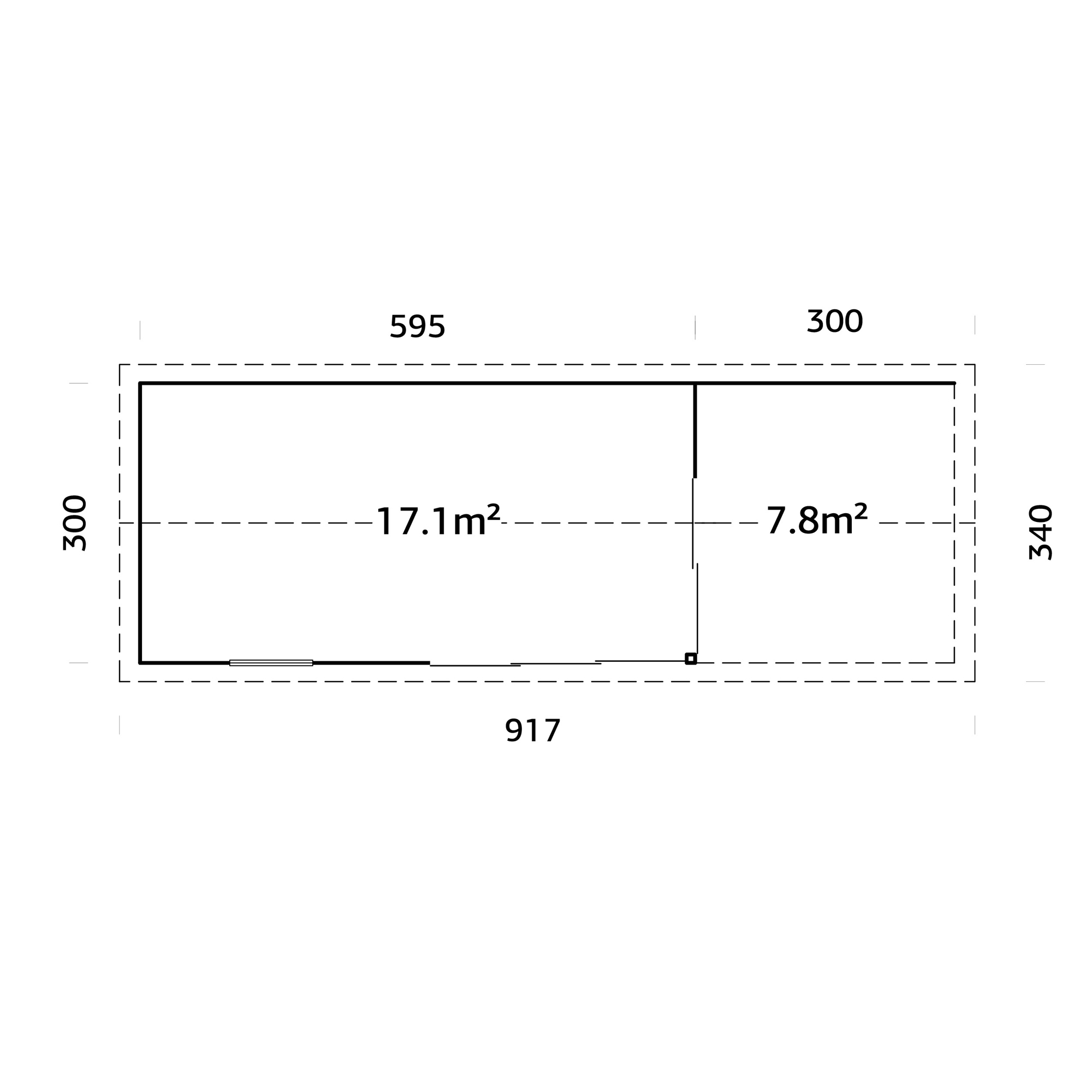 Hytte Palmako Amanda 26,2 m2