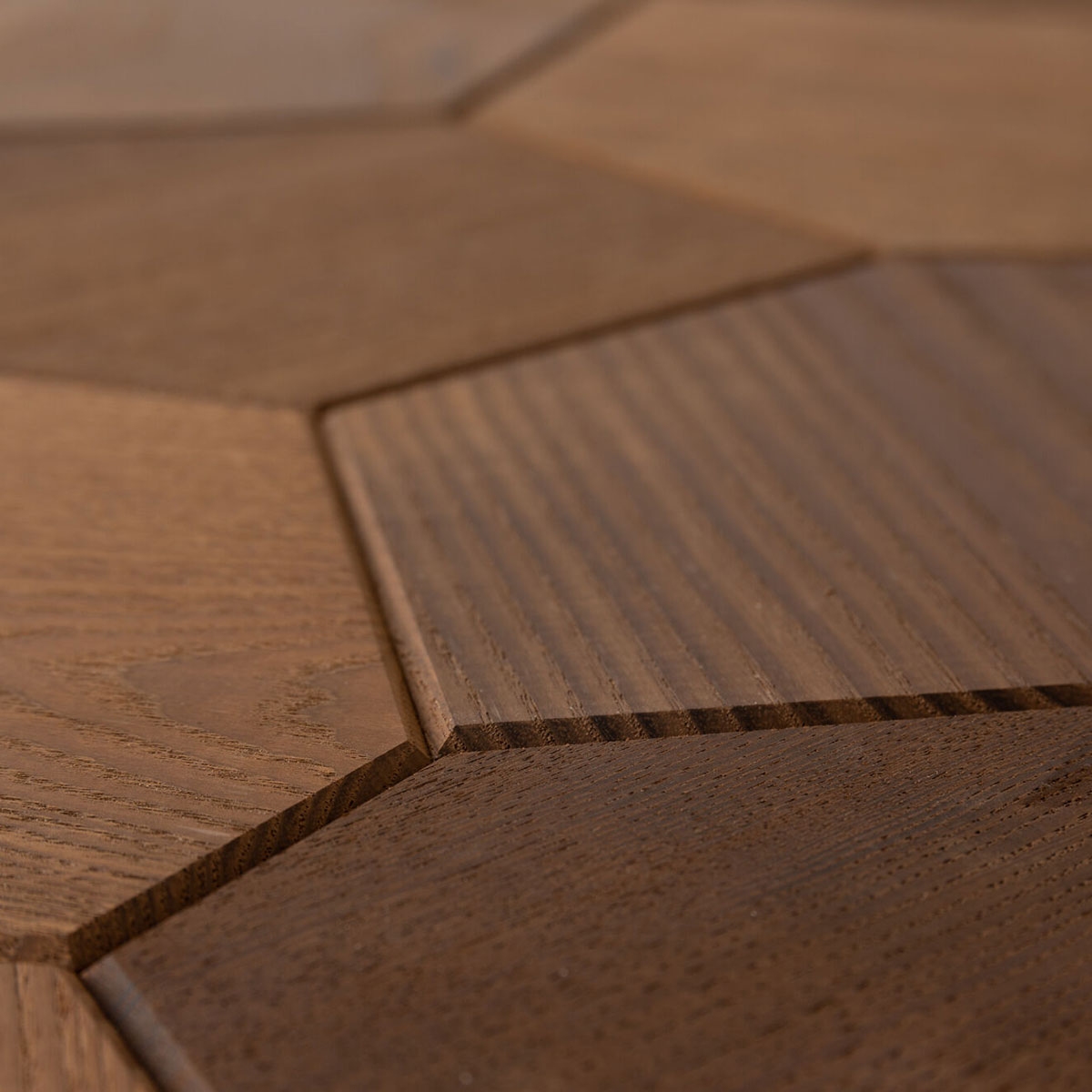 Veggpanel Emotionwood Hexagon