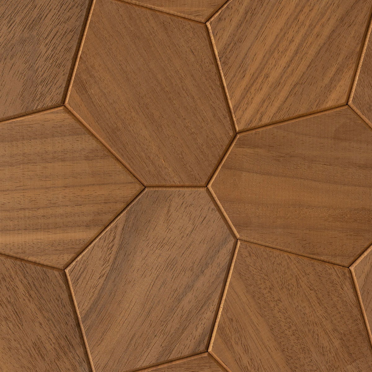 Veggpanel Emotionwood Hexagon