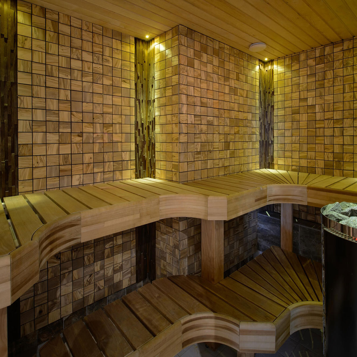 Veggpanel Emotionwood Square 70 Oliv