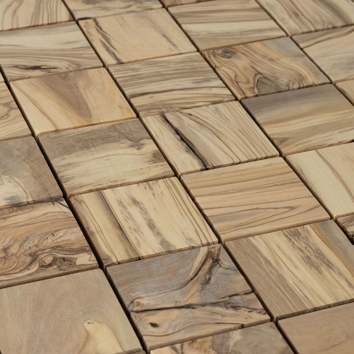 Veggpanel Emotionwood Square 70 Oliv