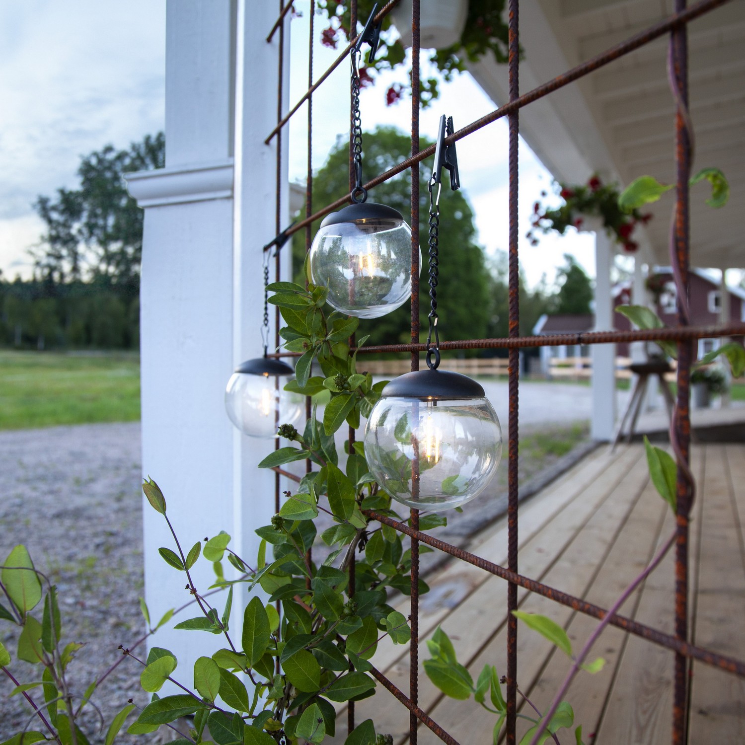 Solcelledekorasjon Star Trading 3pk Solcelle Dek GlobeHeng