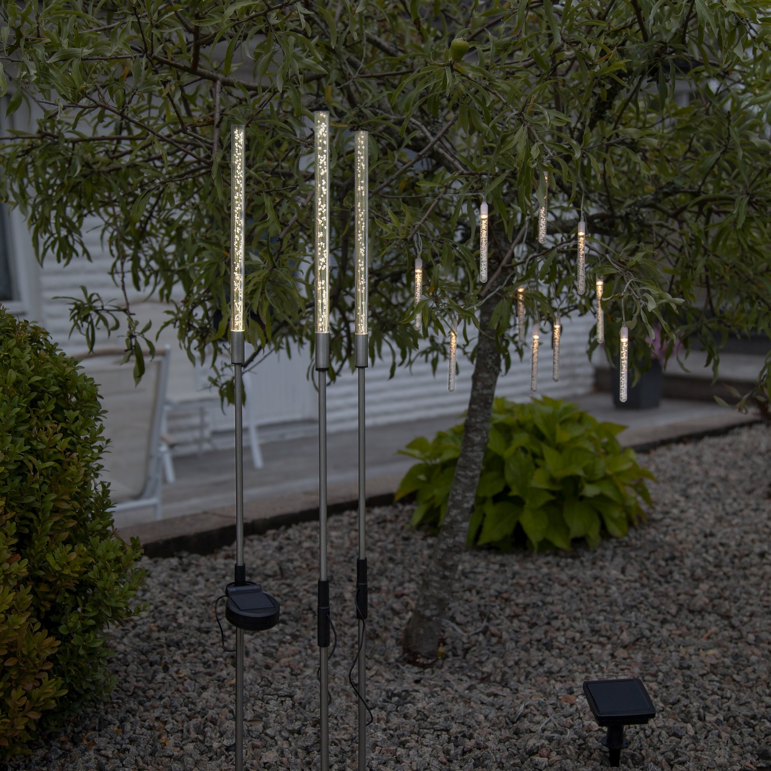 Solcelledekorasjon Star Trading Bubbly 3-pin