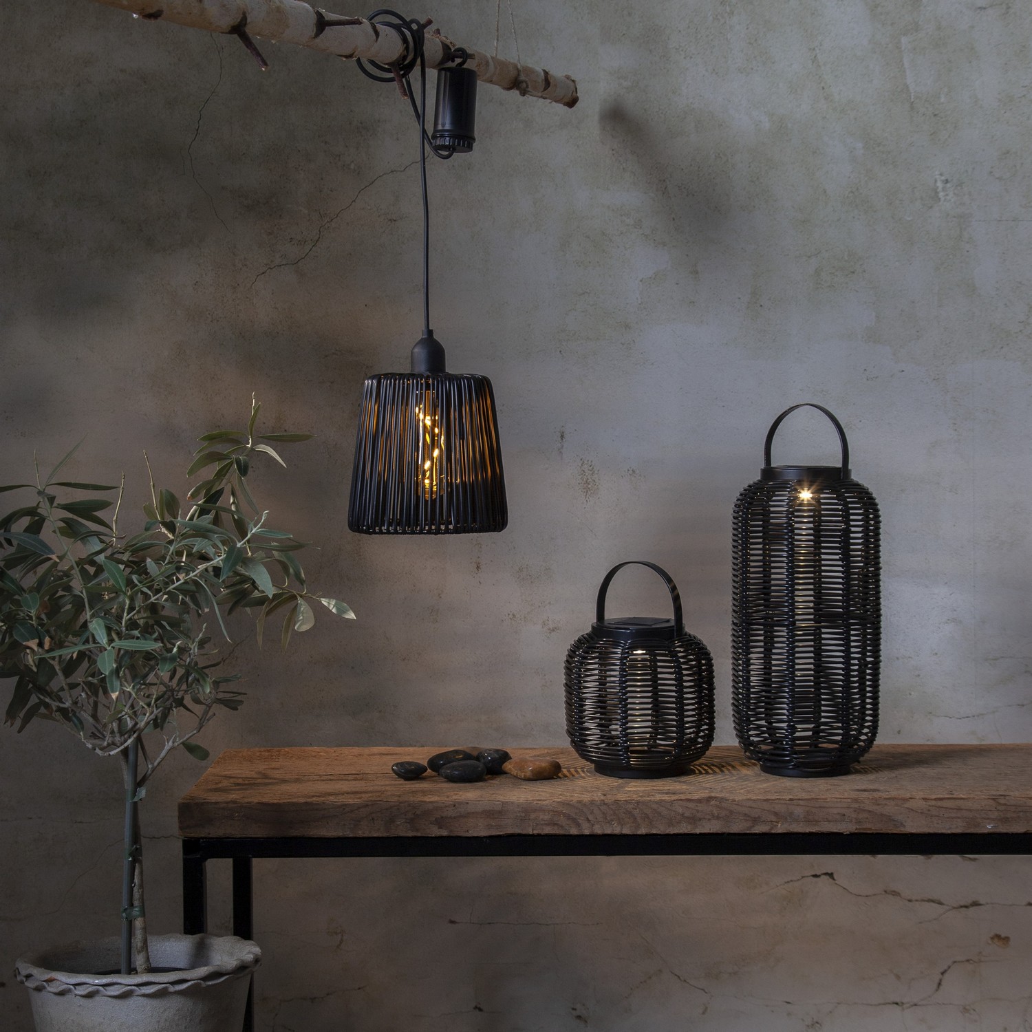 Solcellelykt Star Trading Rund 15 cm