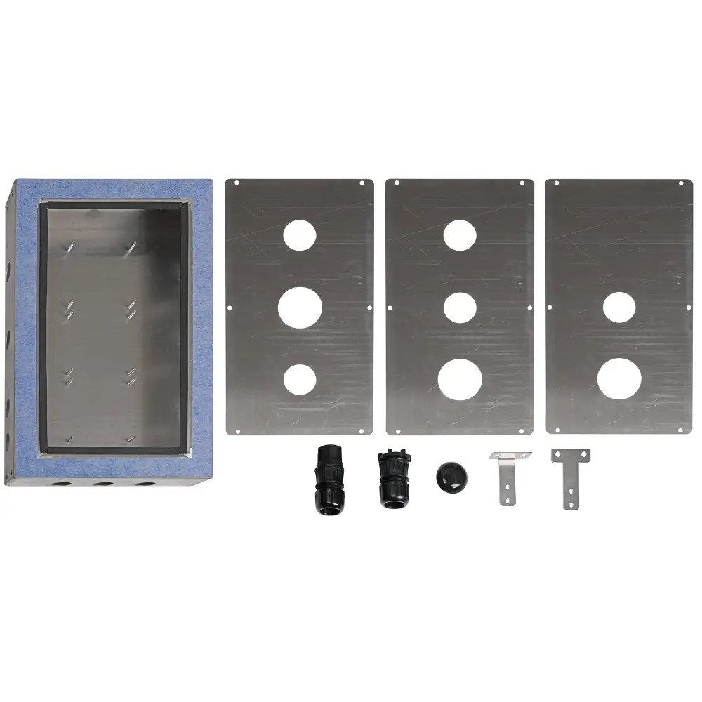 Sikkerhetsboks Damixa Innbygging Dusj/Badekar med Rosetter