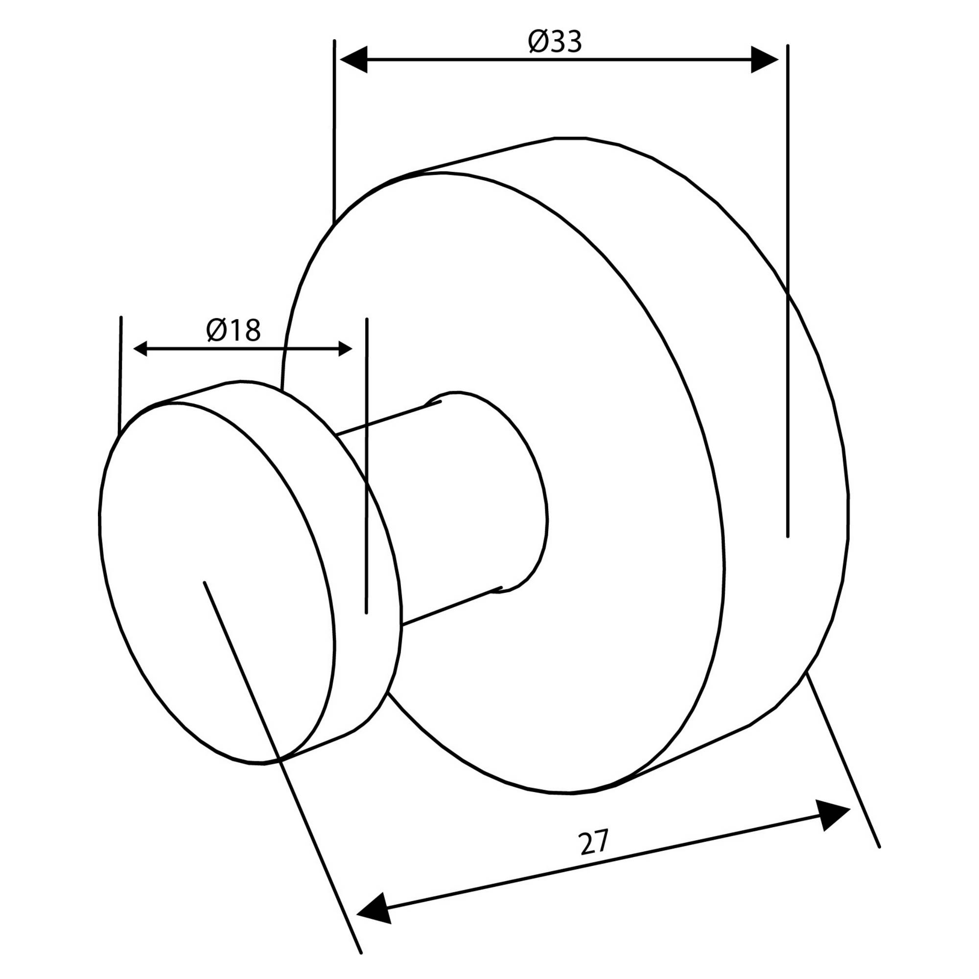 Håndklekroker Damixa Zen med Rosett