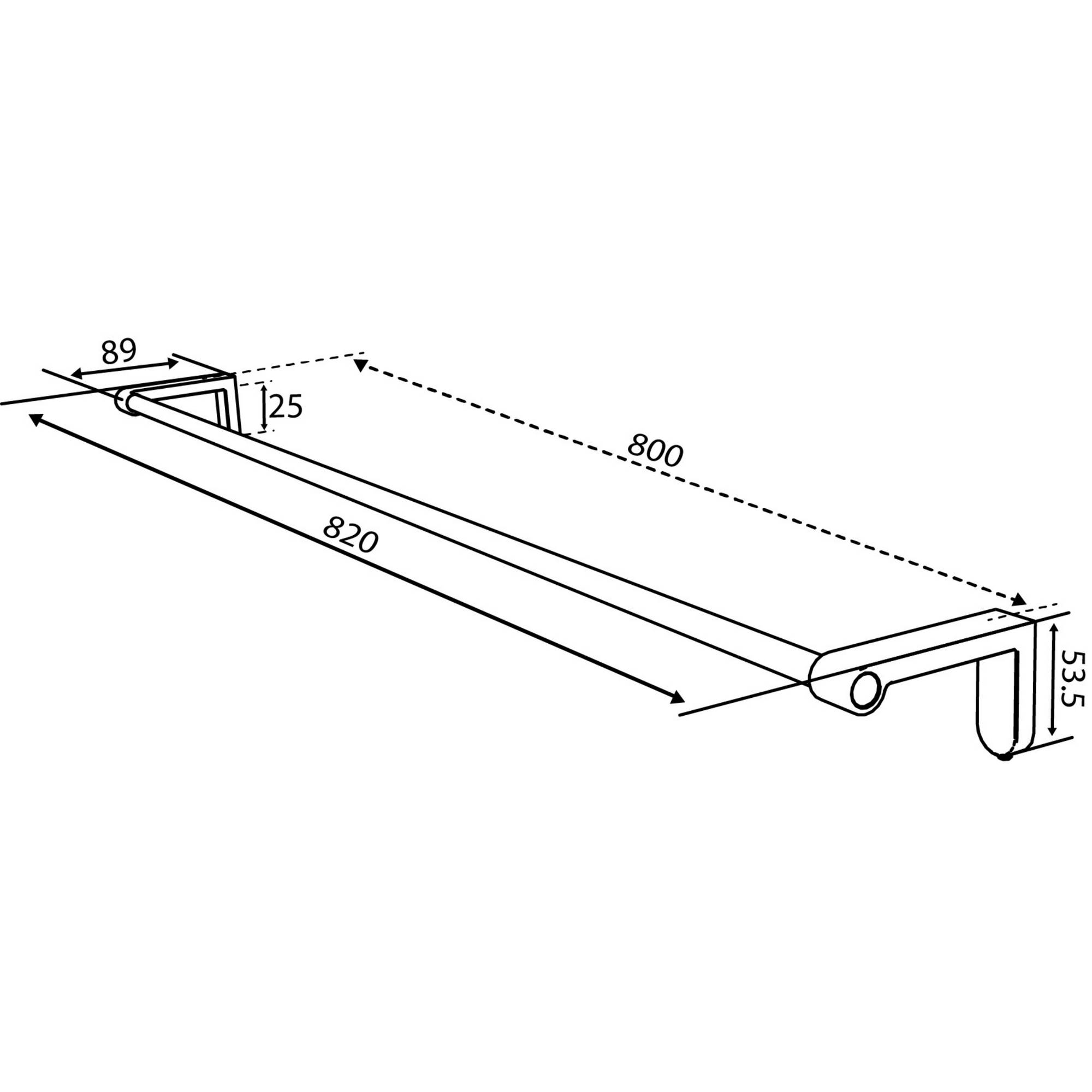 Håndklestang Damixa Zen Enkel