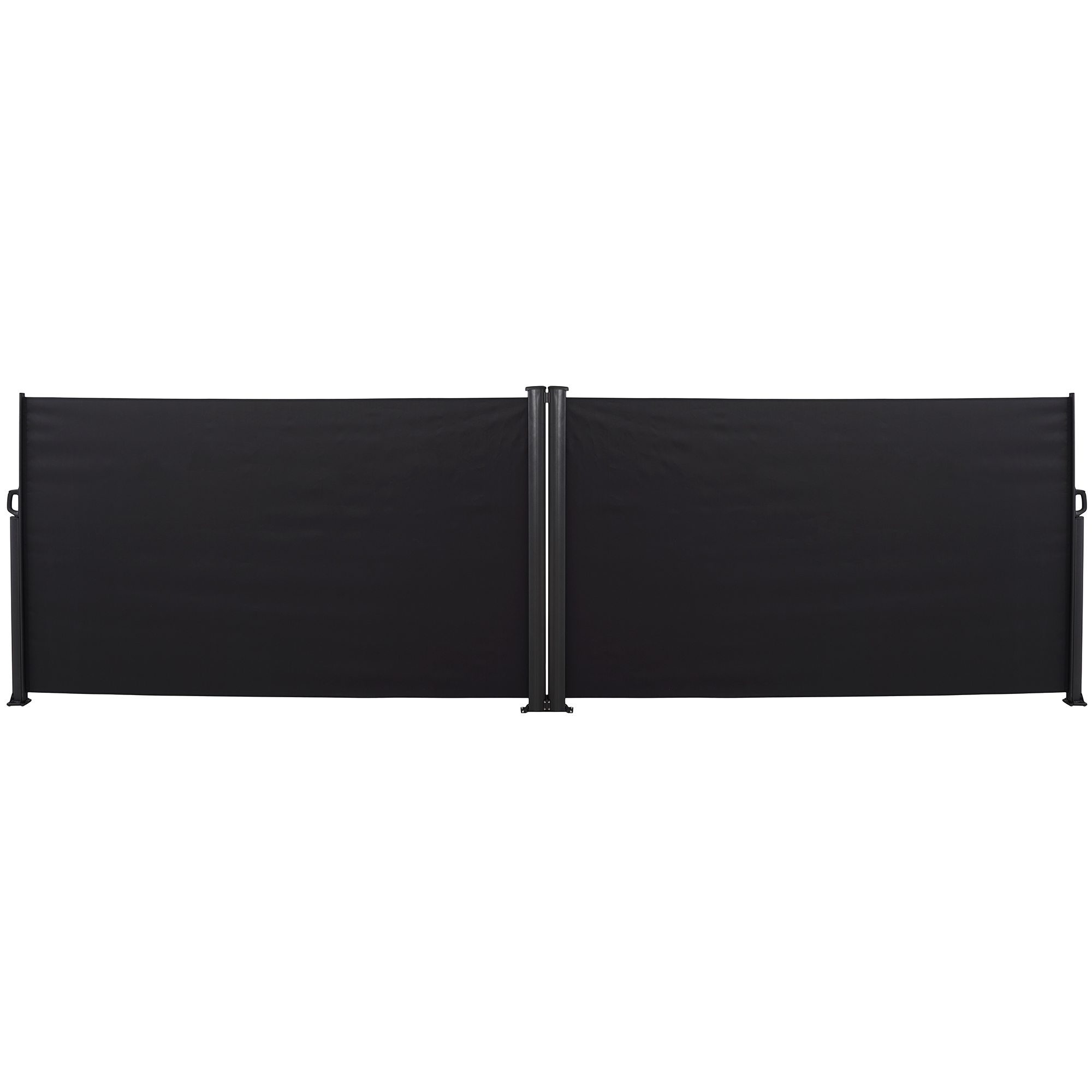 Dubbelt Vindskydd Comfort Garden Kim Utdragbart