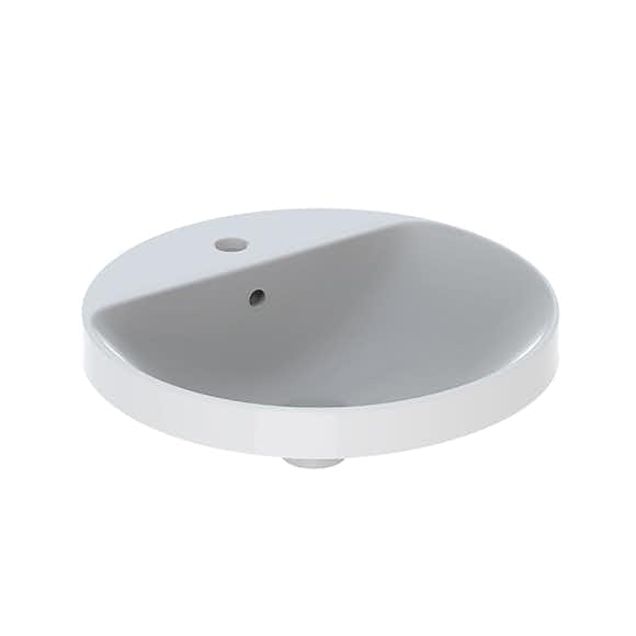 tvättställ geberit variform 480 mm infälld runt kanthylla