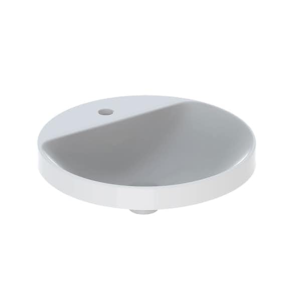 tvättställ geberit variform 480 mm infälld runt kanthylla