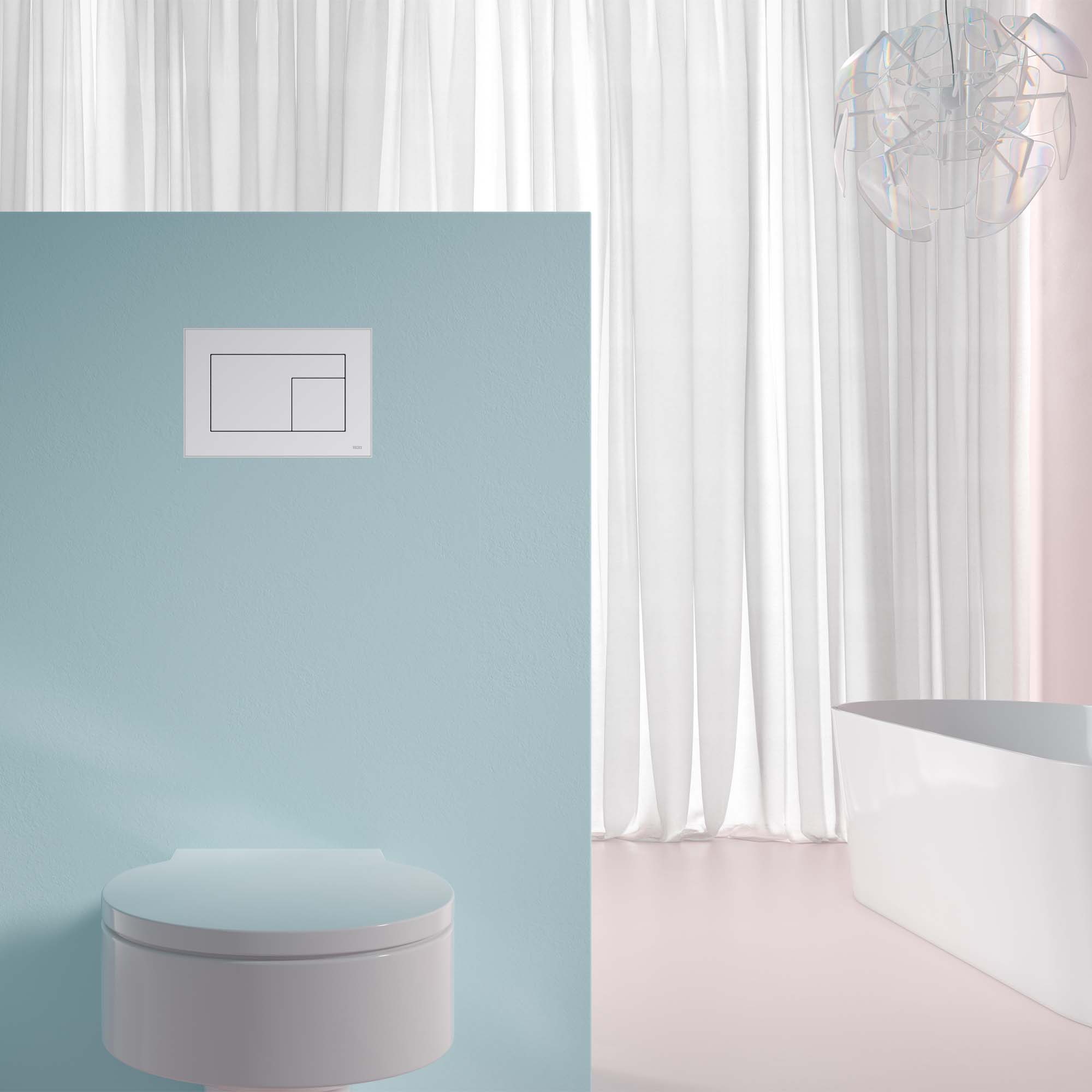 Spolknapp TECE Velvet Modern Dubbelspolning