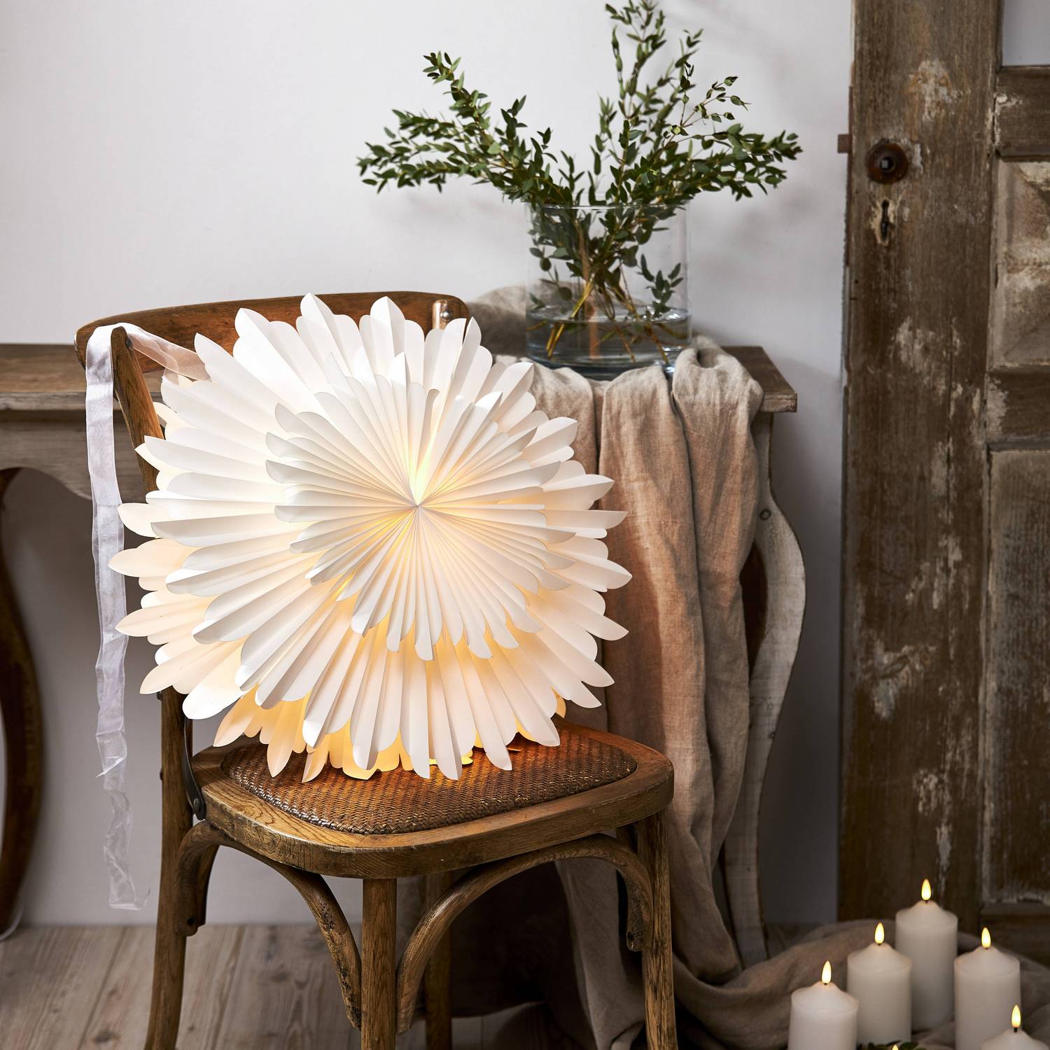 Papirstjerne Star Trading Crystal 50 cm