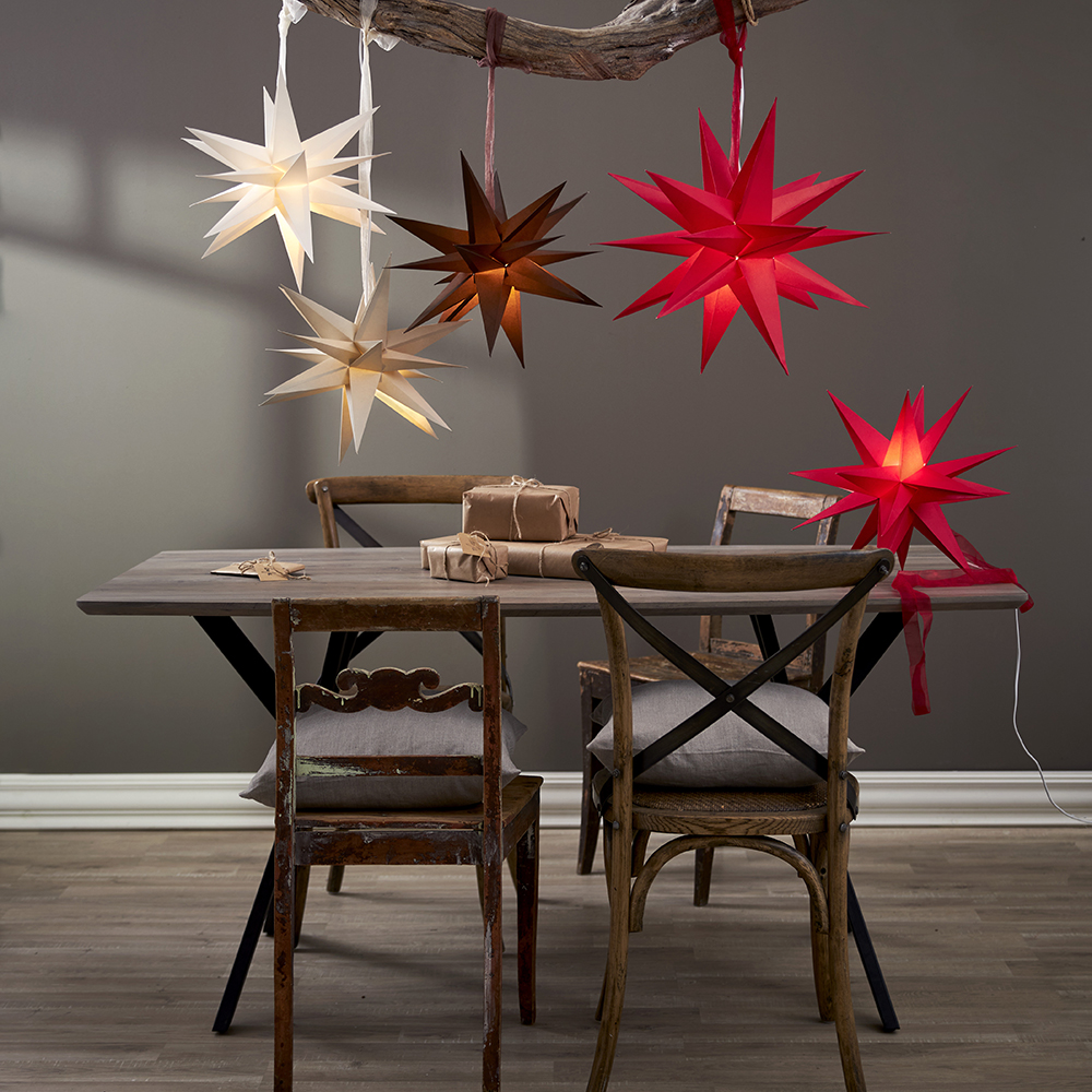 Adventsstjerne Star Trading Desember 45 cm