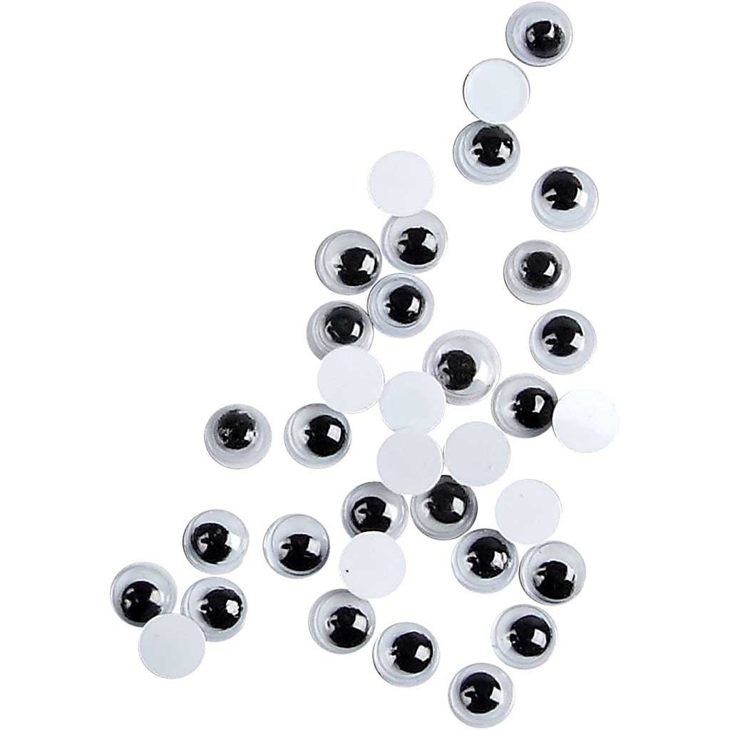 Rulleøyne Creativ Company uten Lim 1 Pk