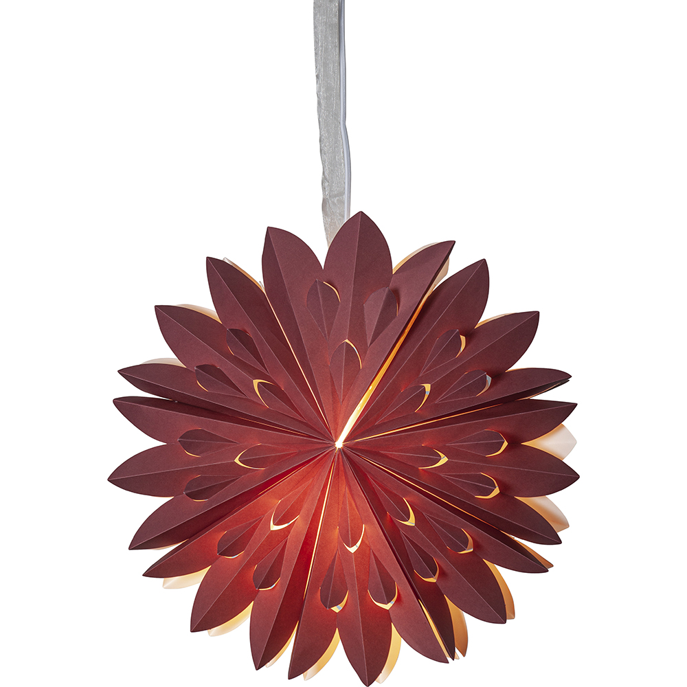 Adventsstjerne Star Trading Clipp Rød