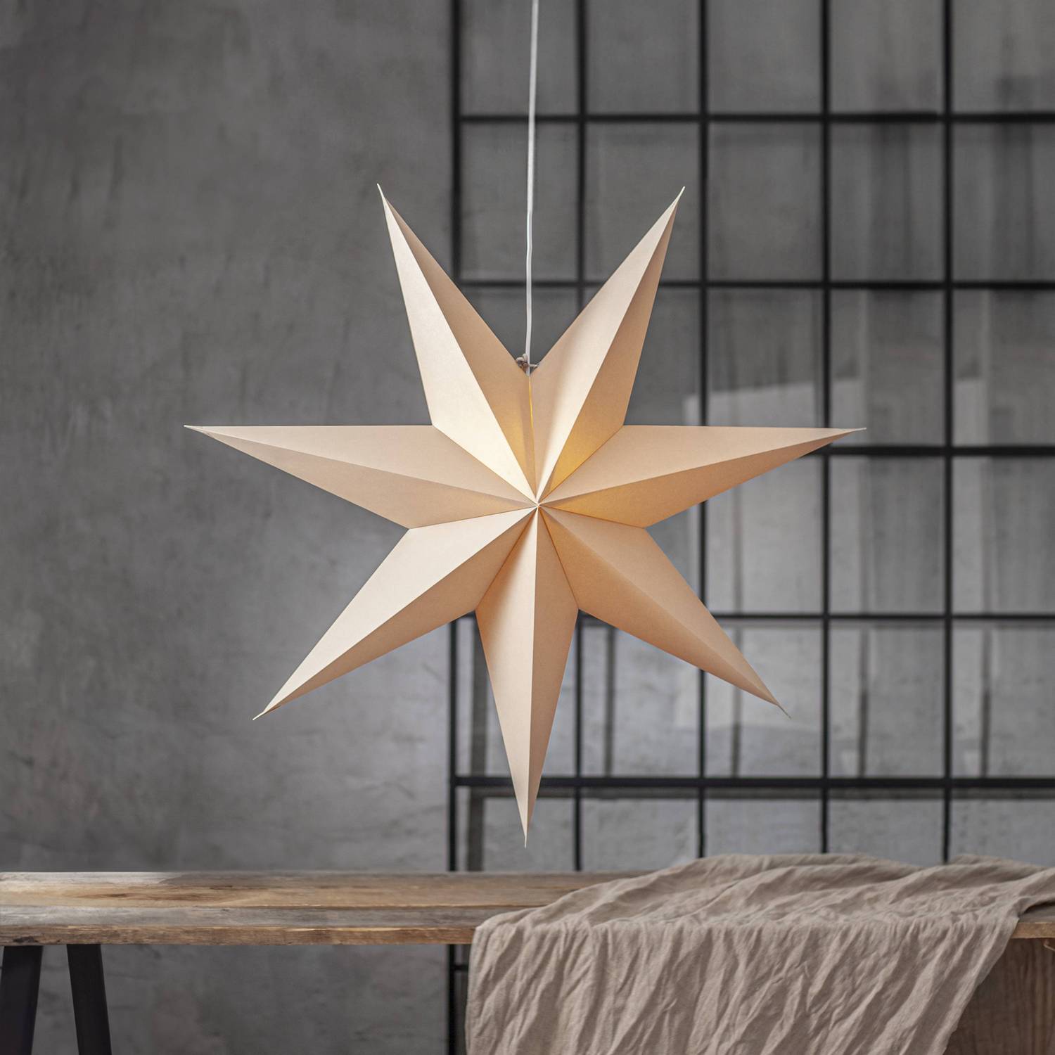 Adventstjerne Star Trading Plain Papirstjerne 90 cm