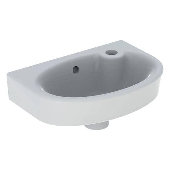 tvättställ ifö vinta asymmetriskt rund 400 mm