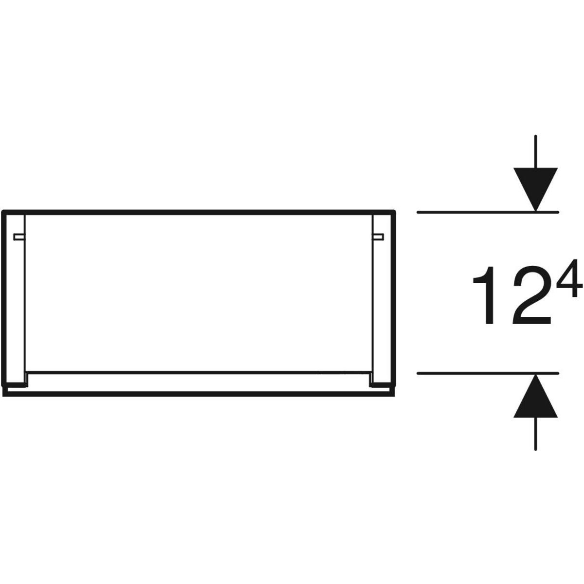 Väggskåp Ifö Elegant med en dörr