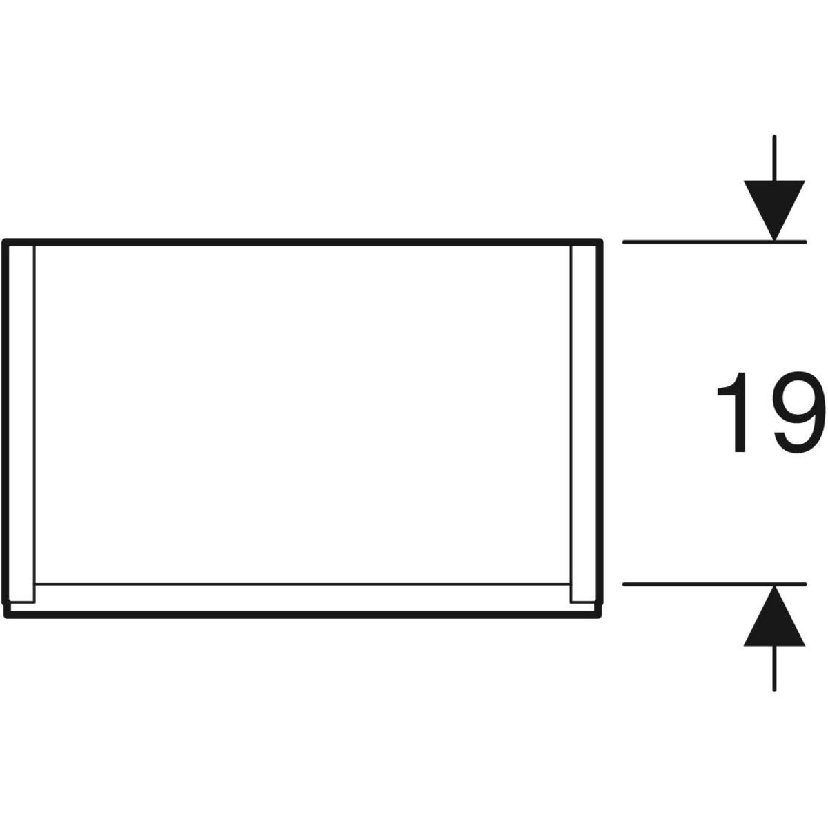 Väggskåp Ifö Elegant med en dörr