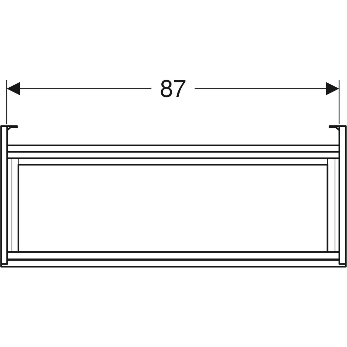 Servantskap Ifö Elegant kompakt med 2 Skuffer