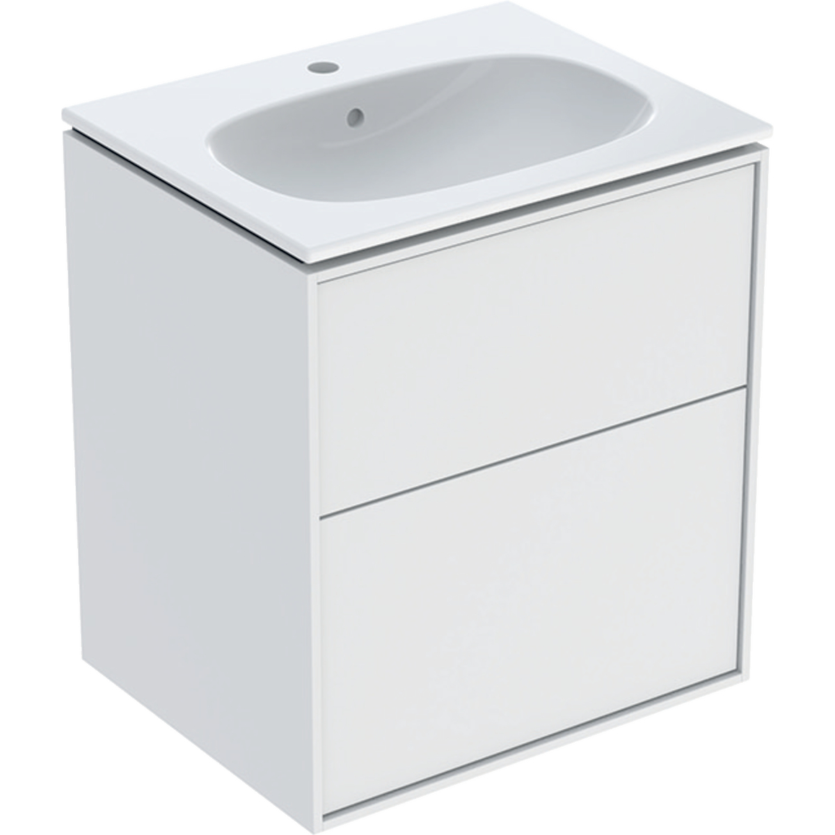 Tvättställsskåp Ifö Sense Art Smal Design 60 med 2 Lådor