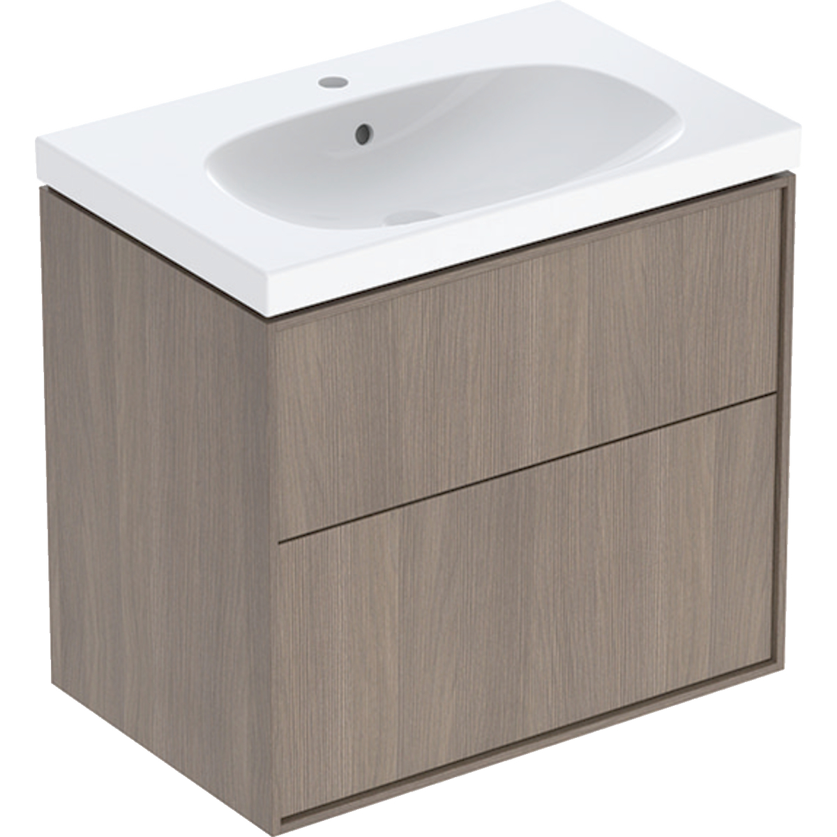 tvättställsskåp ifö sense art 75 med avställningsyta och 2 lådor