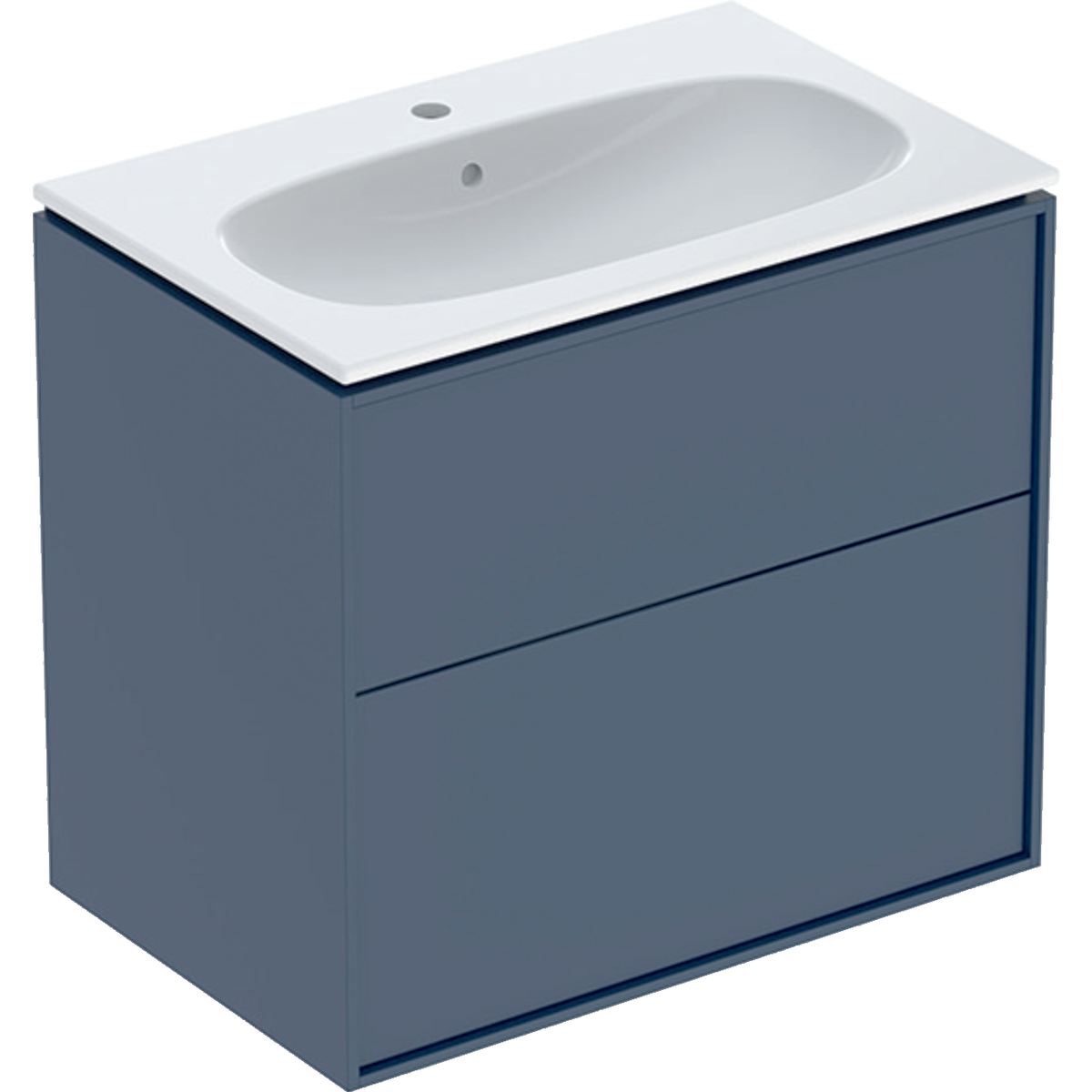 Tvättställsskåp Ifö Sense Art Smal Design 75 med 2 Lådor