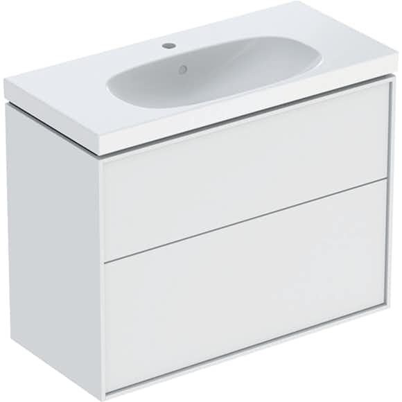 tvättställsskåp ifö sense art kompakt 90 med avställningsyta och 2 lådor