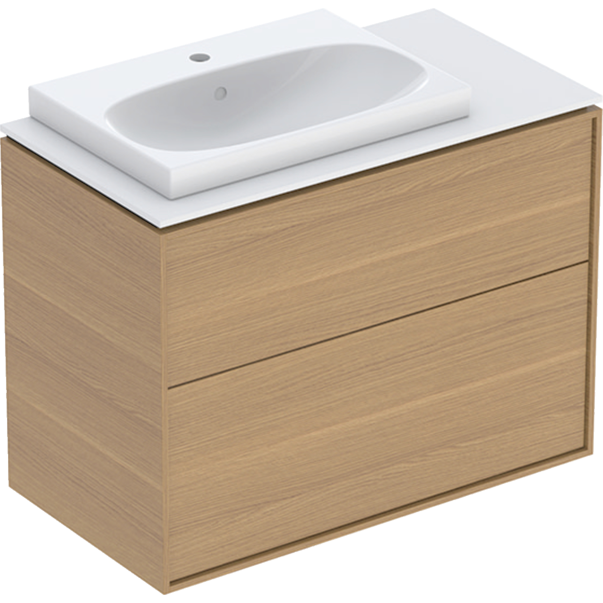 tvättställsskåp ifö sense art med bänkskiva och 2 lådor