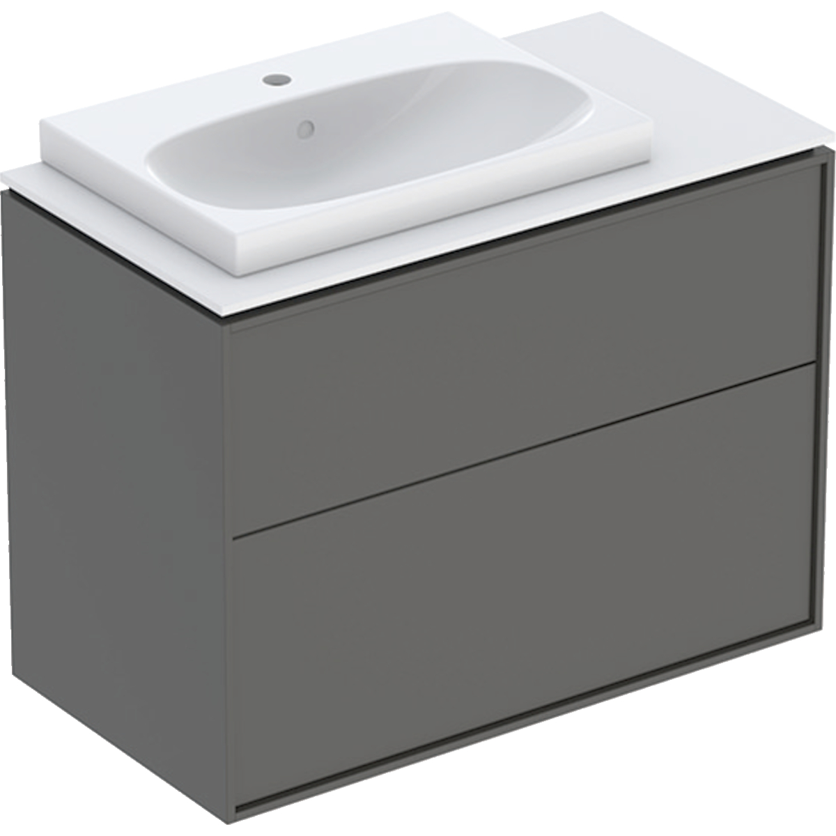 tvättställsskåp ifö sense art med bänkskiva och 2 lådor