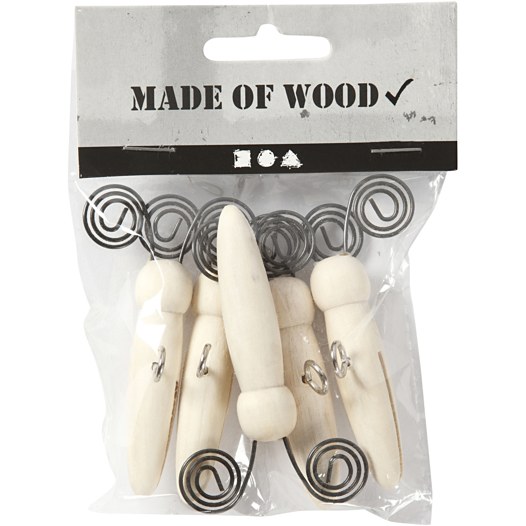 Sommerfuglkropp Creativ Company 5 stk/1 Pk