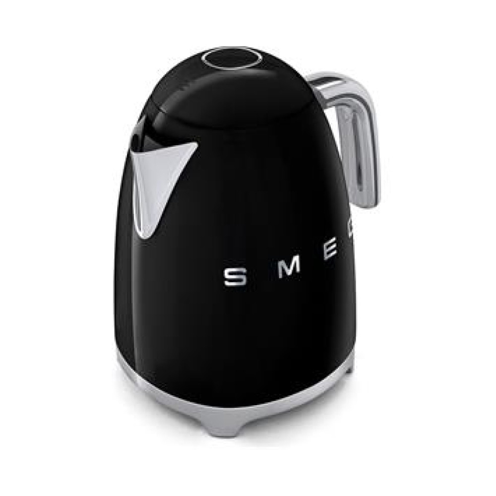 Vannkoker Smeg KLF03BLEU Retro Sort med Rustfritt Stål