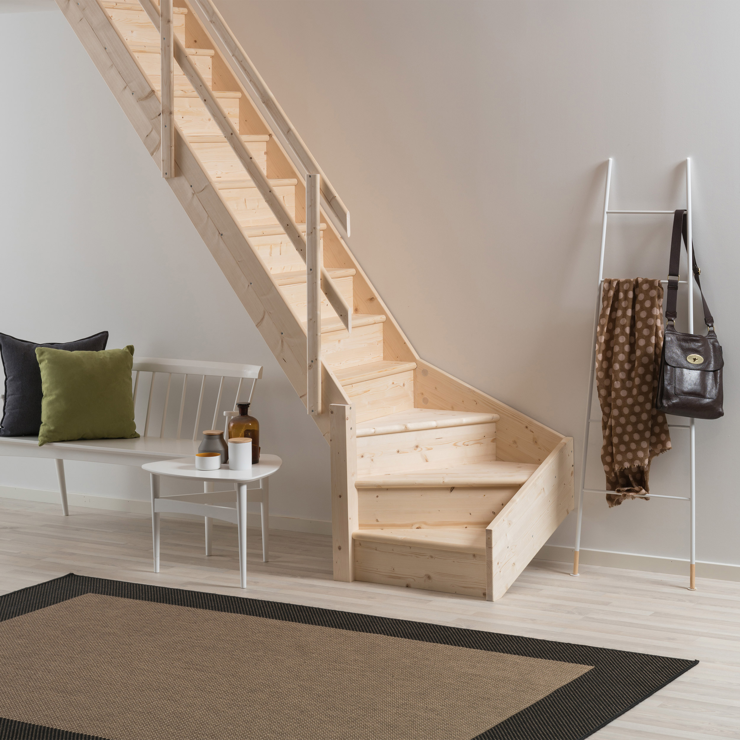 Hemstrapp Dolle Normandie L-form med Rekkverk